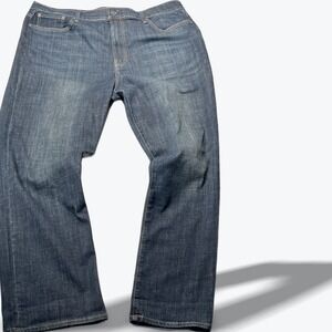 Lucky Brand 181 Relaxed Straight Mens Jeans Dark Wash Denim 38x32